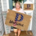 thumbnail image 1 of ViLaViDeca 4th Of July Door Mat Patriotic Doormat Entryway Rug Welcome Independence Day Doormat Stain And Fade Patriotic Decor Welcome Outdoor Mat Decorative For Home, 1 of 4