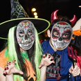 thumbnail image 3 of 2 unids festivales muertos Disfraz de broma Anónima completas Decoración Partido Masquerad Yotijar cubierta de la cara de la fiesta, 3 of 10