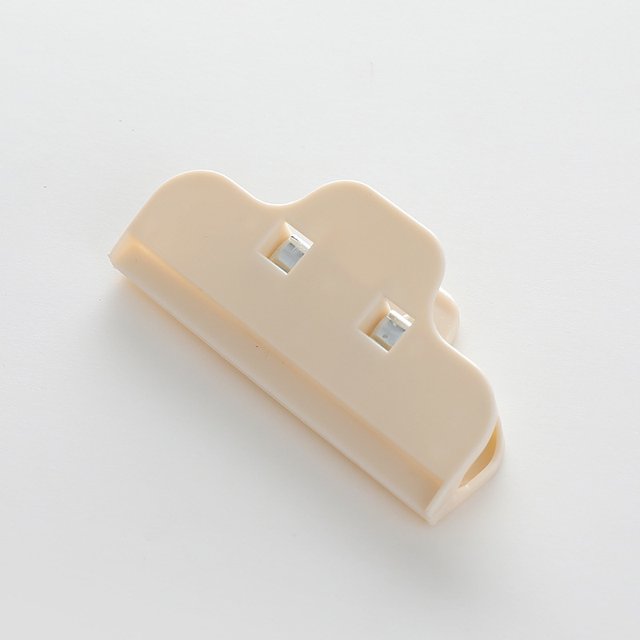 Clip de sellado de alimentos para frutos secos de uso doméstico, clip de plástico grande para bocadillos, sellador de bolsas de plástico a prueba de humedad, clip de sellado para bocadillos