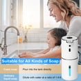 thumbnail image 5 of FPCYCG 2pcs Automatic Liquid Soap Dispenser,Soap Dispenser 12.8oz/380ML Rechargeable Wall Mount Touchless Hand Soap Dispenser for Bathroom Kitchen, 5 of 6