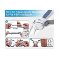 thumbnail image 4 of 3pcs Replacement For P10 Cpap Mask Ss With 6 Adjment Clips, 4 of 5