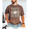 thumbnail image 6 of Camo Touchdown Football Shirt for Men Women & Teens Game Day Checkered Tailgate Graphic Tee Espresso Shirt Small, 6 of 7