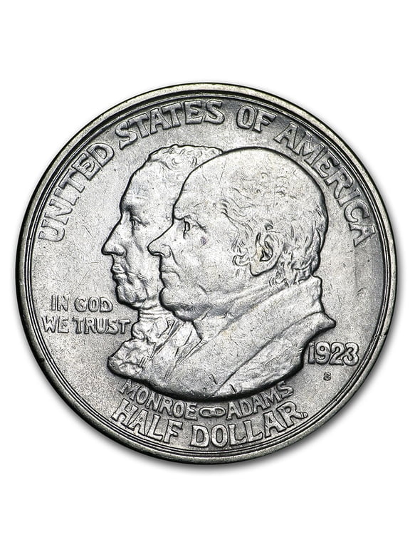 1923-S Monroe Doctrine Half XF