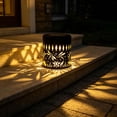 thumbnail image 5 of ICQOVD Solar Deck Step Light,Waterproof Metal Fence Light for Garden,Patio,Backyard,Walkway,Deck and Outdoor Decorative Lighting, 5 of 8