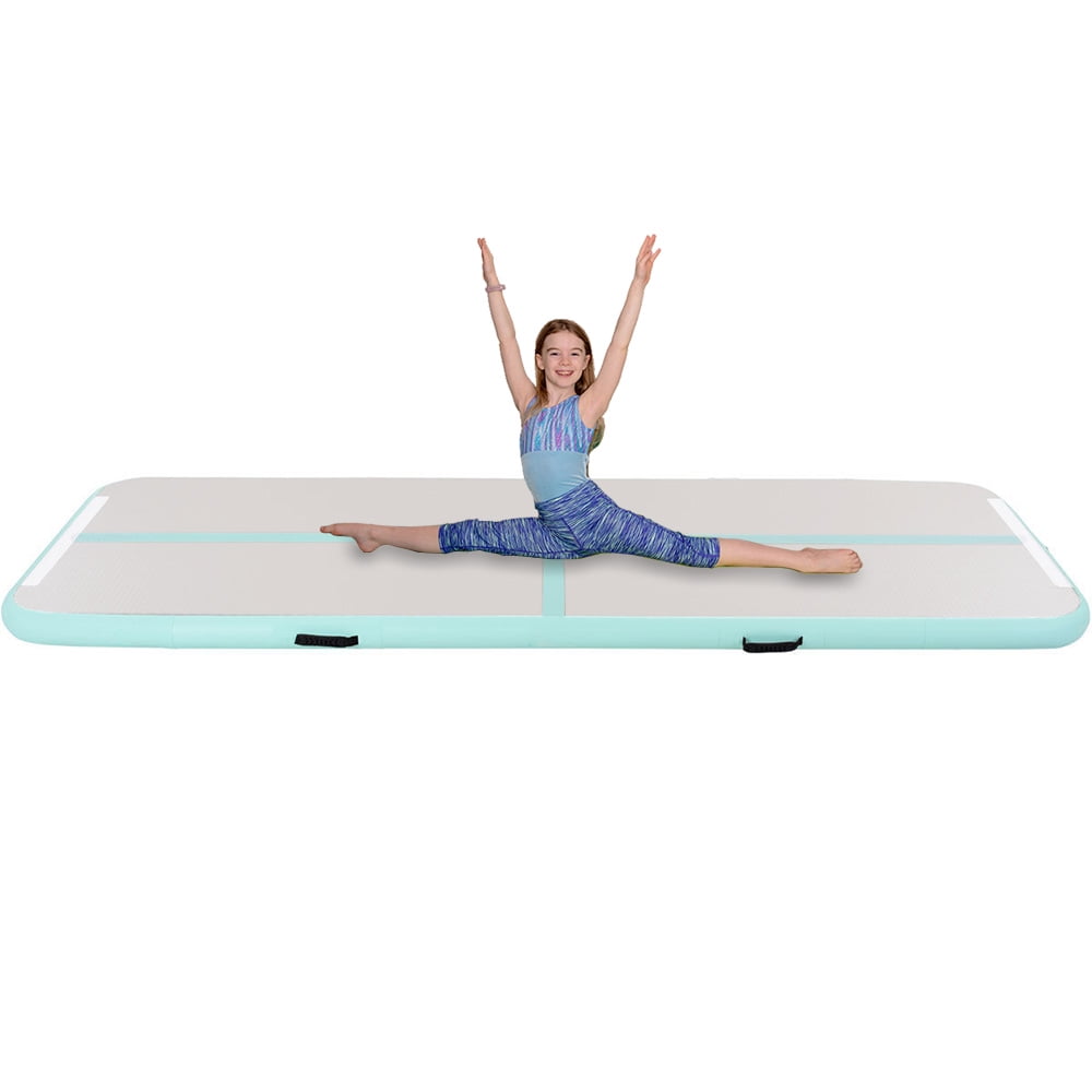 Details about   Inflatable Air Track Tumbling Floor Home SUP Gymnastics Yoga Mat GYM Quick Fill 