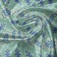 thumbnail image 7 of Ambesonne Spanish Tile Valance & Curtain, Vintage Flourish Motif, 55"x24", Dark Sea Green Blue, 7 of 7