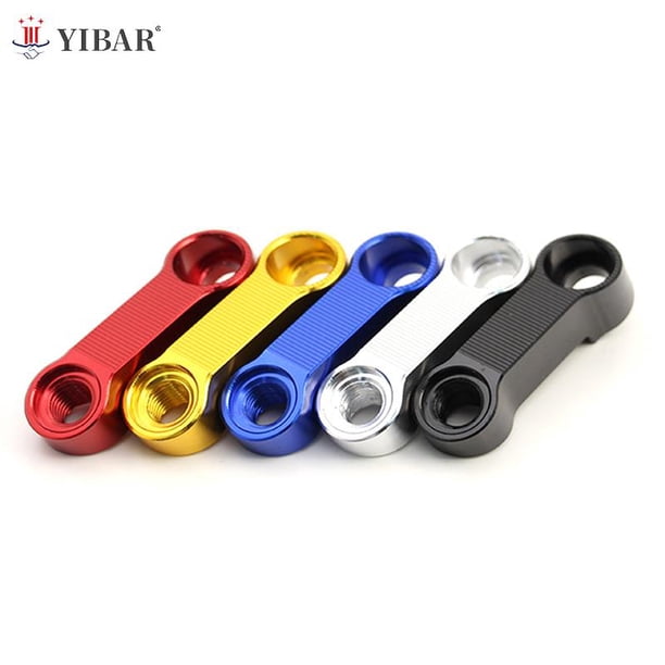 Motorcycle Electric Car Rearview Mirror Accessories Retrofit Front Shift Adapter Extension Base Screw Bracket Widening BracketRed He Qiyong unisex
