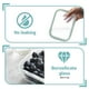 thumbnail image 4 of Recipientes de vidrio para preparación de comidas HOMBERKING 630 ml (22 oz) x10 azules, 4 of 7