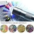 thumbnail image 2 of Mini Nail Curing Lamp, Handheld Uv With Gel Silicone Buffer Head, For Nail Art, Fast Home And Salon, Silver, 2 of 5