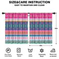 thumbnail image 2 of Blackout Kids Curtains,Boho Bohemia Pioneer Flower Childrens Insulated Curtains Set Of 2,Bedroom Essentials,Toddler Room Decor 42"x54"(106x137cm), 2 of 4