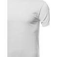 thumbnail image 3 of FashionOutfit Men's Basic Crew Neck Short Sleeve Cotton T-shirt, 3 of 3
