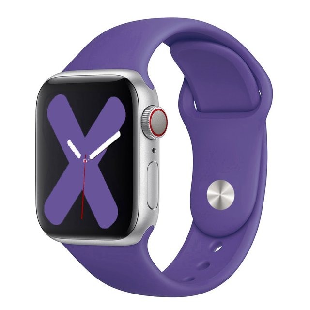 Correa de silicona para Apple Watch Band 44mm 40mm 45mm 41mm 49mm 42mm 38mm 44 45 mm pulsera iwatch Ultra series 7 se 3 4 5 6 8 banda Dengxun unisex