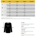 thumbnail image 2 of Xuanfei Women Contrast Color Spliced Horizontal Stripes Crew Neck Knit Sweater, 2 of 7