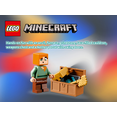 thumbnail image 6 of LEGO Minecraft 21252 The Armory Building Set – 203-Piece Block Kit with Alex & Armorsmith Figures, Weapons, Forge & Nether Portal, 6 of 8