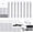 Daywhite, variant on 11 Inch LED Under Counter Lighting Kit, Dimmable Kitchen Cabinet Strip Lighting Fixture,Hardwired Plug in(Warmwhite,8 pcs )