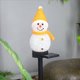 thumbnail image 2 of 4X Muñeco de Nieve Luces Solares Navidad con Energía Solar LED Muñeco de Nieve Decoración de Luz Lámparas de Estaca de Jardín Al Aire Libre Navidad Amarillo, 2 of 4