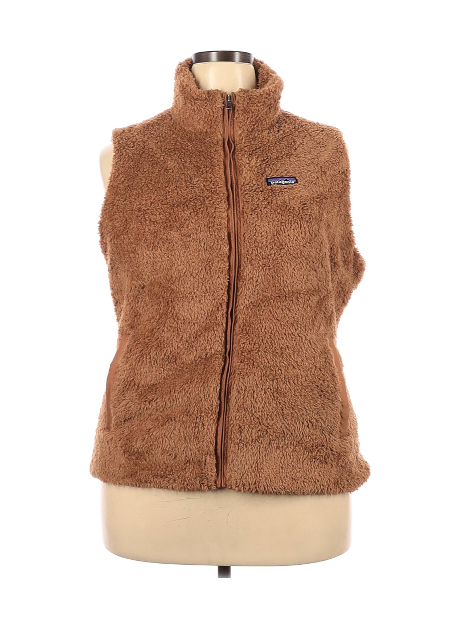 patagonia faux fur vest