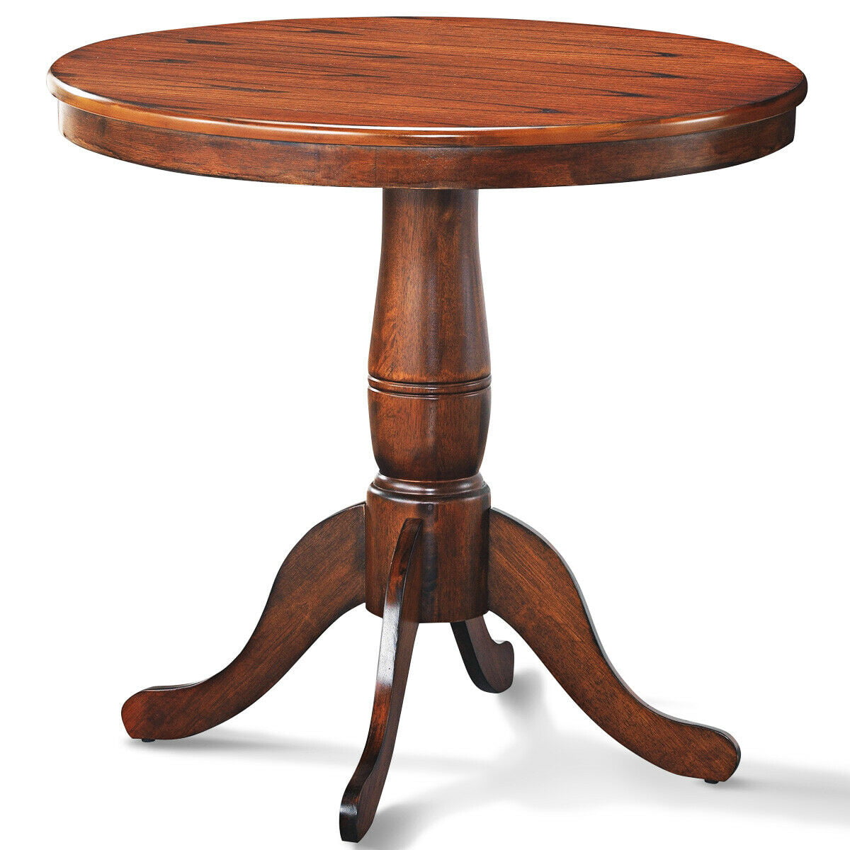 Gymax 32 Round Pedestal Dining Table, Round Table Dublin California