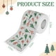 thumbnail image 2 of Decoraciones navideñas de papel higiénico, regalos de papel higiénico con patrón de árbol de Navidad de colores, regalos navideños, servilletas de tejido divertidas, 2 of 5