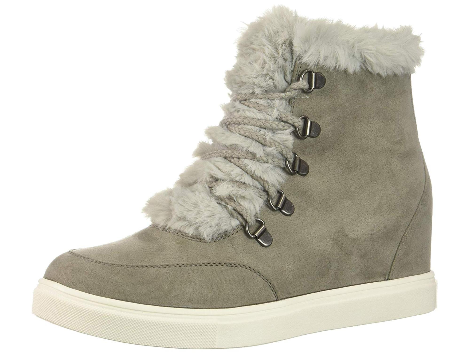 Madden girl grey boots hot sale