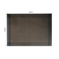 thumbnail image 2 of Mantel Individual Mainstays Borde Rec 30x45 cm Rectangular Chocolate, 2 of 4