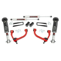 Rough Country 3" Lift Kit w/M1 Struts for 2014-2020 Ford F-150 4WD - 54540RED