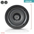 thumbnail image 4 of Pyle Ceiling Speakers - Stereo Home Theater Speakers - in Wall Speakers Flush Mount - 8-Inch White 250 Watt, 2-Way, (Pair) (PDIC86), 4 of 8