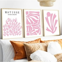 Trendy Blue Wall Art Set of 3, Preppy Navy Blue Wall Decor, Coquette Disco Lucky Me 8 Ball Poster Canvas Prints Aesthetic Pictures for Teen Girls Bedroom Living Room Dorm