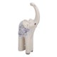 thumbnail image 4 of Escultura de elefante de porcelana, decoración de cerámica de elefante, adorno de porcelana azul y blanco seguro, escultura de cerámica de elefante, tecnología de vanguardia, 4 of 9