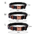 thumbnail image 3 of CSChome Pet Collar With Exquisite Workmanship Retro Denim Dog Collar - Tassel Decor, Comfortable Adjustable Plaid Pet Neck Strap, 3 of 7
