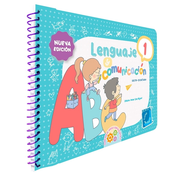 Lenguaje y Comunicacion 1 Ediciones Luna de Papel Encuadernado en Espiral 10ma edicion