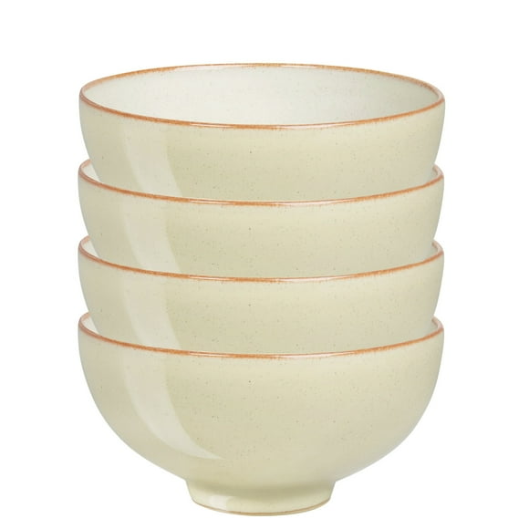 Denby USA Heritage Veranda Rice Bowls (Set of 4), Multicolor