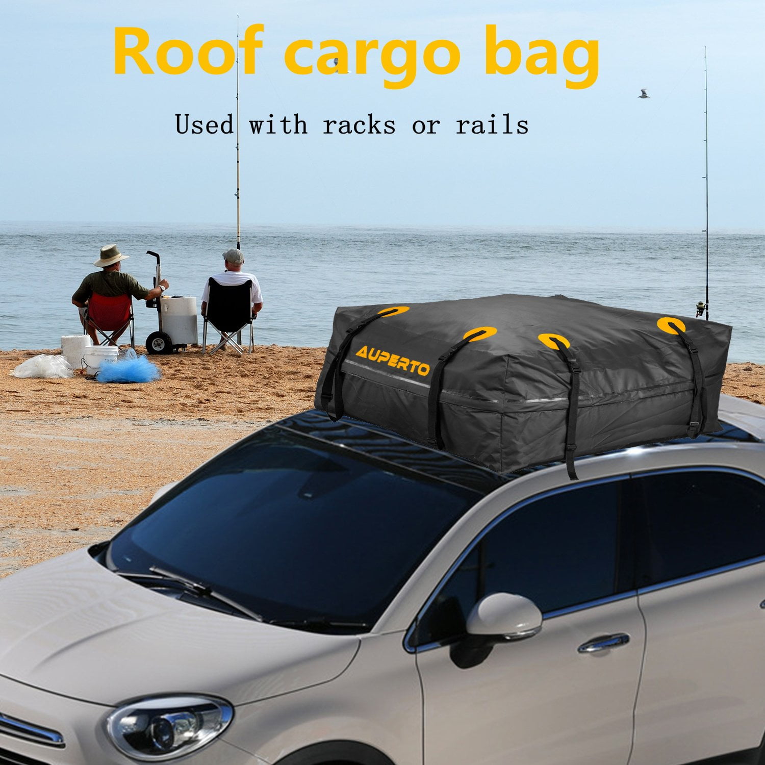 canvas car top carrier