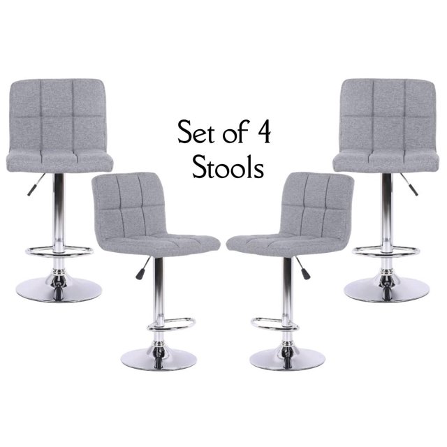 Paul Stool Ensemble de 4 En gris