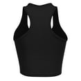 thumbnail image 4 of FashionMille Women's Cotton Basic Sleeveless Racerback Crop Sports Active Tank Top, 4 of 5