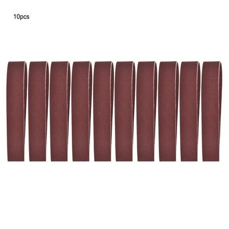 

10pcs 760x25mm Sanding Belt 30x1 Inch Abrasive Band for Belt Sander 240-1000 Grit (400#)