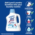 thumbnail image 2 of Lysol Free and Clear Laundry Sanitizer, Bacteria Causing Laundry Odor Eliminator 0% Bleach, 90 fl oz, 2 of 9