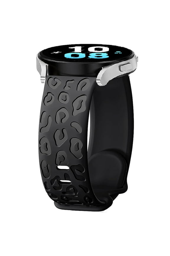 Silikon Bracelet Band for Polar Unite/Pacer/ Pacer Pro, 20mm Sport Leopard Wristband,Replacement Strap for Polar ignite/ignite 2/ignite 3