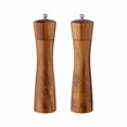 thumbnail image 1 of Juego de molinillo de sal y pimienta de madera: molinillos de madera de primera calidad con mecanismo de molienda de cerámica ajustable, 1 of 5