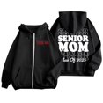thumbnail image 2 of Senior Mom Class of 2025 Hoodie Comfortable and Stylish Pink Sweatshirt for Proud Mothers, 2 of 5