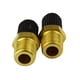 thumbnail image 2 of Paquete de 3-20 válvulas de de compresor de aire 1/8 NPT de latón de doble cabezal 11 piezas Sunnimix válvula del tanque de aire, 2 of 6