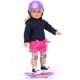 thumbnail image 5 of Sophia's Juego de patineta, casco y rodilleras para muñecas de 18", multicolor, 5 of 5
