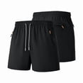 thumbnail image 6 of hotojiny Men's 5 Inch Athletic Gym Shorts Breathable Quick Dry Workout Running Shorts Activewear with Zipper Pockets XS-3XL, 6 of 7