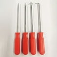 thumbnail image 2 of 4Pcs Car Pick & Hook Tool O Ring Oil Seal Gasket Puller Remover Craft Hand Tools Set Auto Repair Kit For Diy Precision Work, 2 of 7