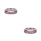 thumbnail image 3 of Jumpingount 2 piezas de tobilleras de trenzada bohemia, conjunto tejido, cadena de pierna, estilo de tela, borla, cadena ajustable para Type10 NO10, 3 of 6