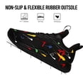 thumbnail image 4 of Soulsfeng Men's Anti-slip Running Shoes Mesh Lightweight Breathable Training Black Sneakers Size 8.5, 4 of 9