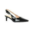 thumbnail image 1 of XY London Womens Kelly Sling Back Low Kitten Heel Court Shoes, 1 of 8