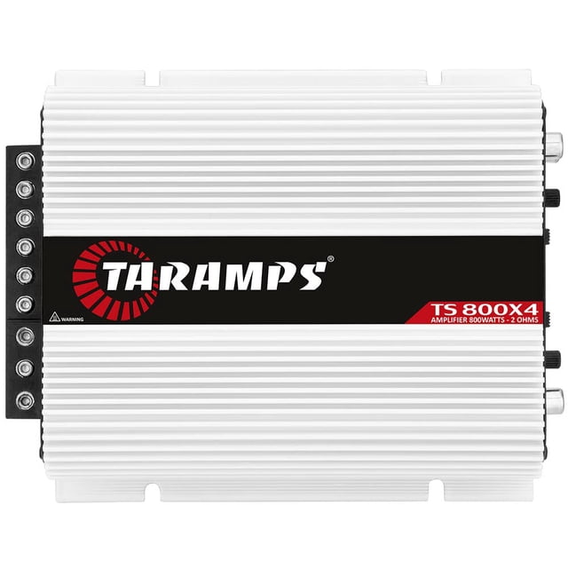 Amplificador multicanal de audio para coche Taramps TS 800x4 800W RMS