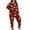 #038-Wine, variant on Censtreet Women's Plus Size 2 Piece Pajama Set Long Sleeve Shirt with Long Pajama Pant Printed Pj Lounge Sets XL-5XL