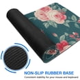 thumbnail image 6 of Long Mouse Pads for Desk,Pioneer Flower Floral Print Pattern Desk Mats on Top Of Desks, Desk Mouse Pad Extra Large with 3mm Non-Slip Base and Stitched Edge for Gaming,Office,Work,Home 31.5"x11.8", 6 of 6